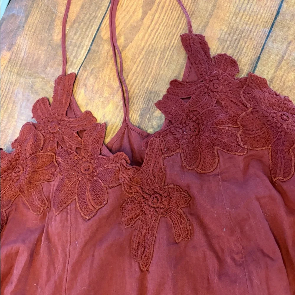 H&M Embroidered‎ Boho Dress